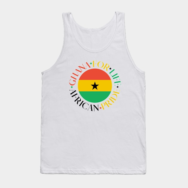 Afrinubi - Ghana for Life Tank Top by Afrinubi™